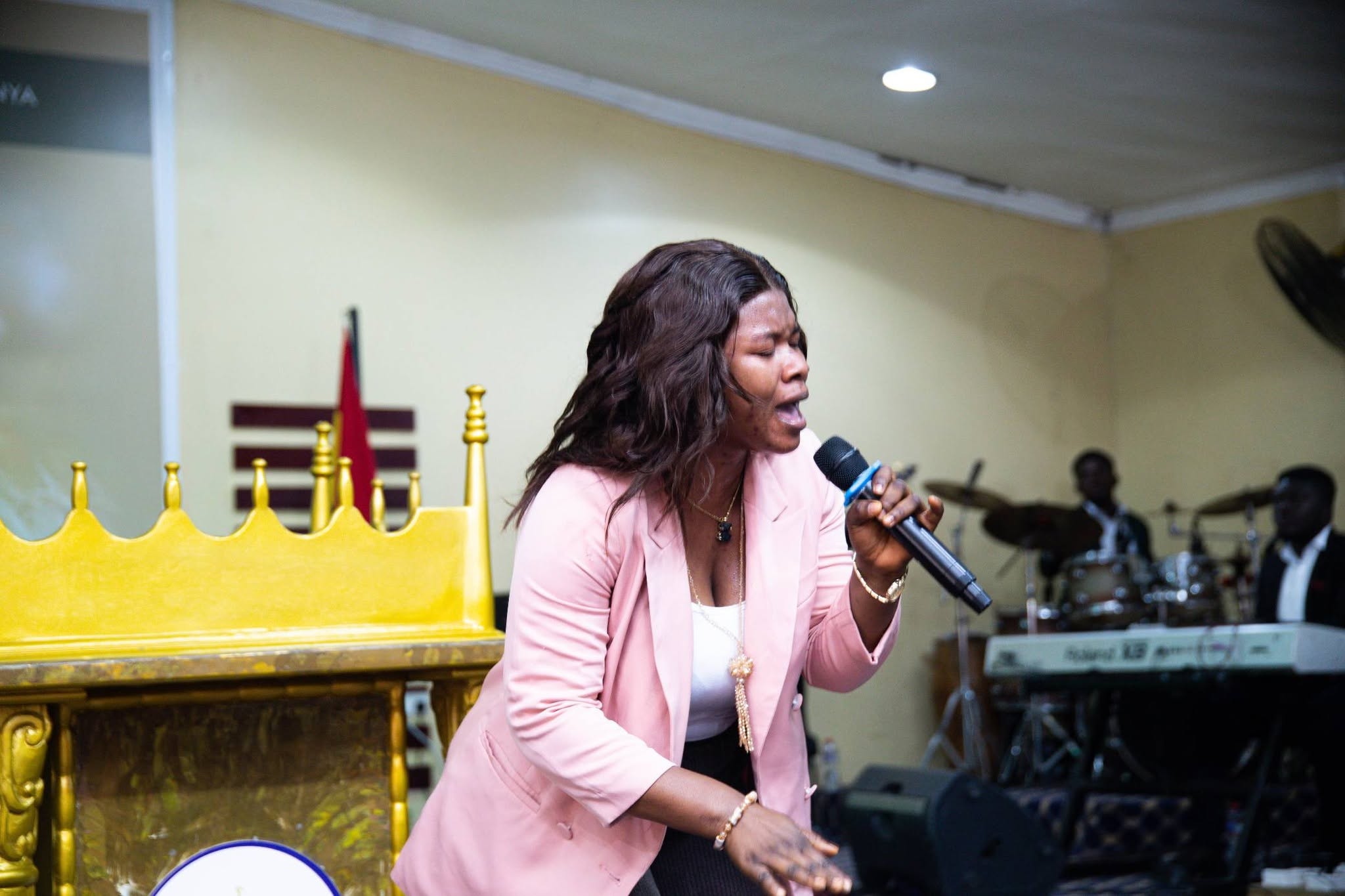 Church fellowship moment