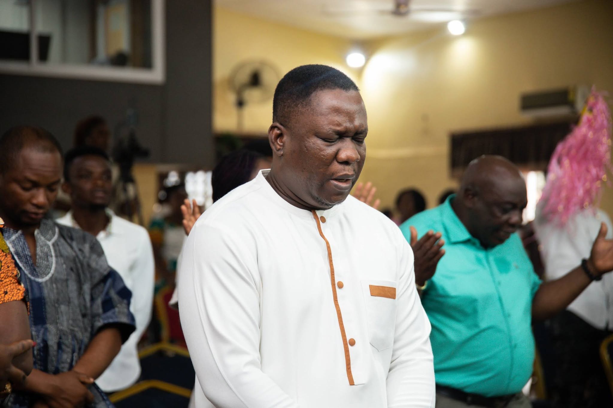 Ministration at Grace Cathedral Mataheko