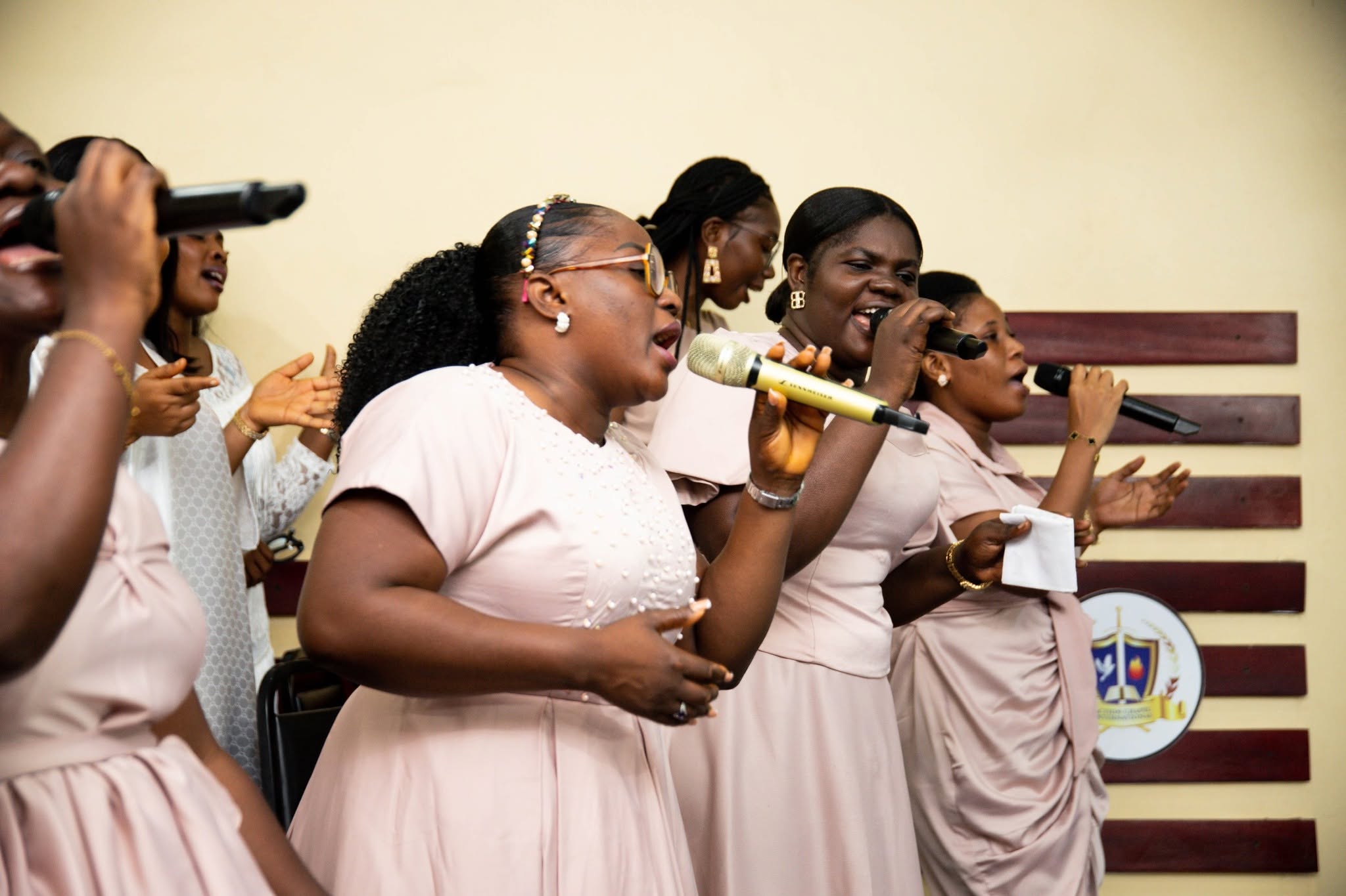 Church fellowship at Grace Cathedral